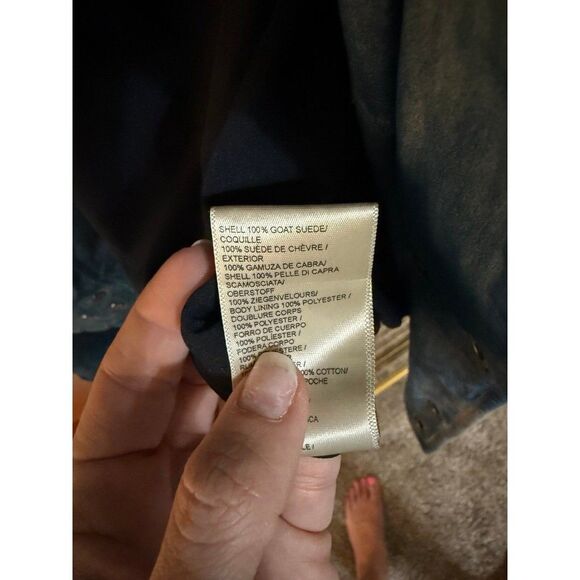 NWT We The Free Suzy Studded Suede Jacket Small - Picture 9 of 11